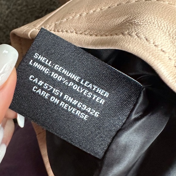 Wilson’s Leather Claire Asymmetrical Moto Leather Jacket - Picture 6 of 7